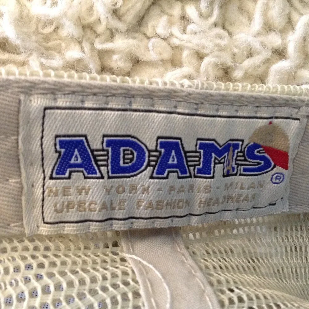 2 Adams Adjustable trucker Hats, Upscale fashion Headwear; Keg Party, Good Times
